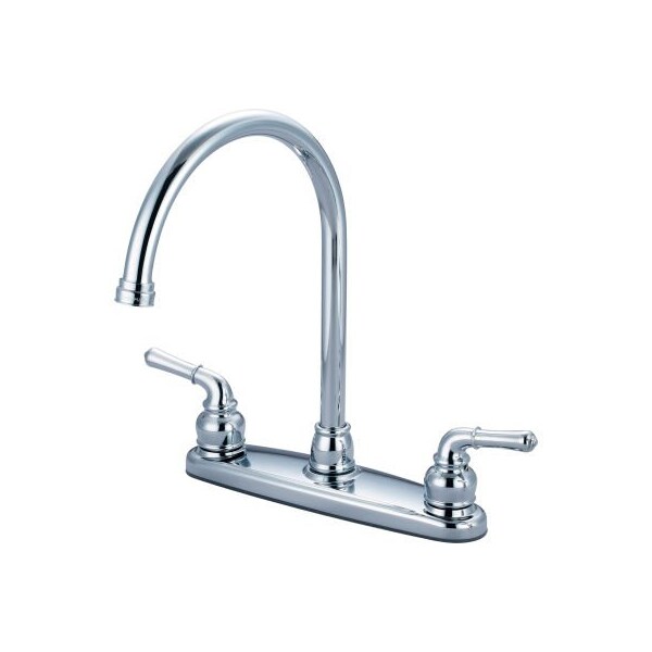 Pioneer Industries Olympia Accent Two Handle Kitchen Faucet Polished Chrome K-5340 - main